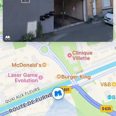 Appt 6 Personnes Avec Balneo Entree Dunkerque Apartment *